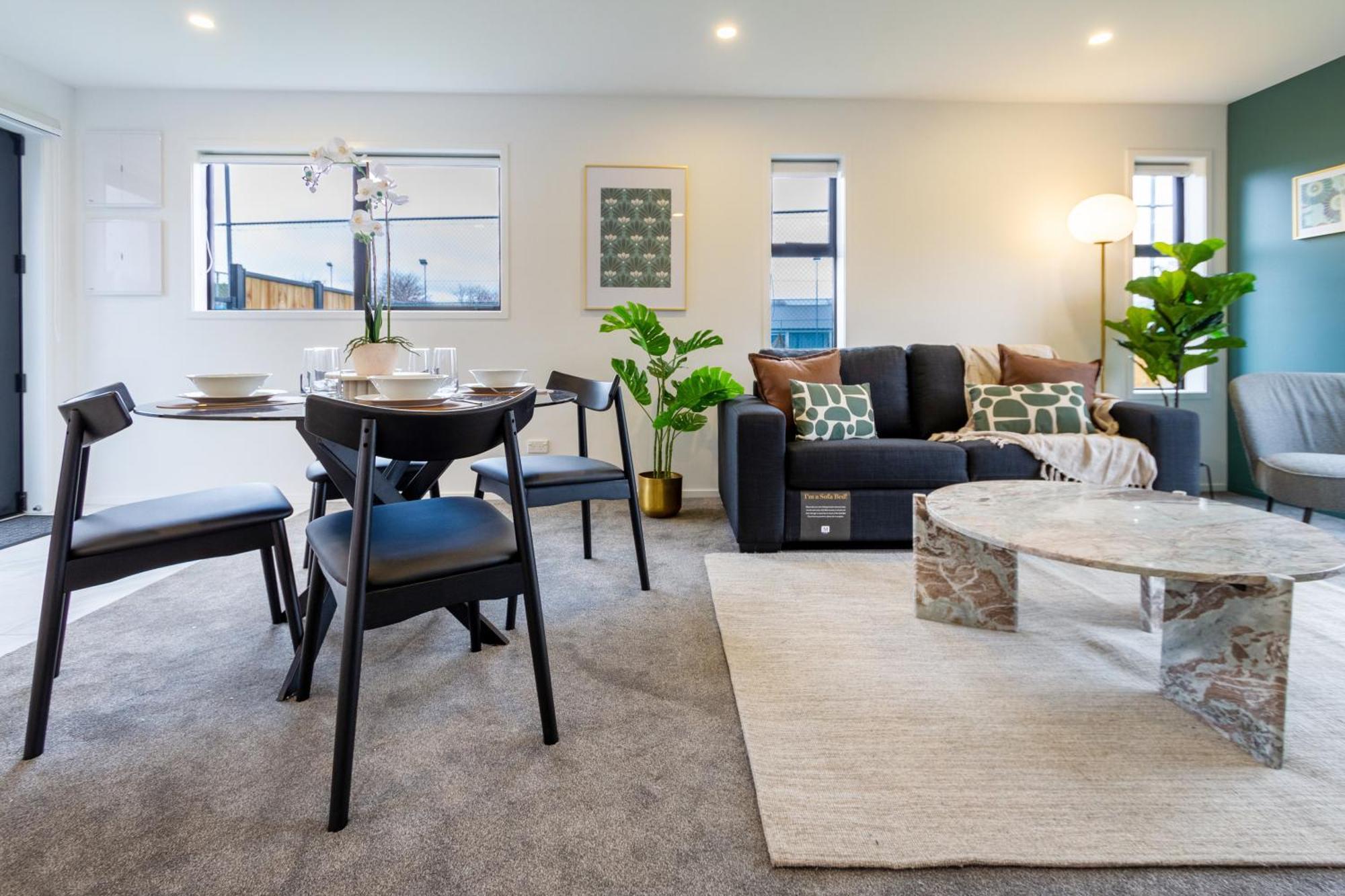 Serene Living 2 Bed With Carpark ไครสต์เชิร์ช ภายนอก รูปภาพ