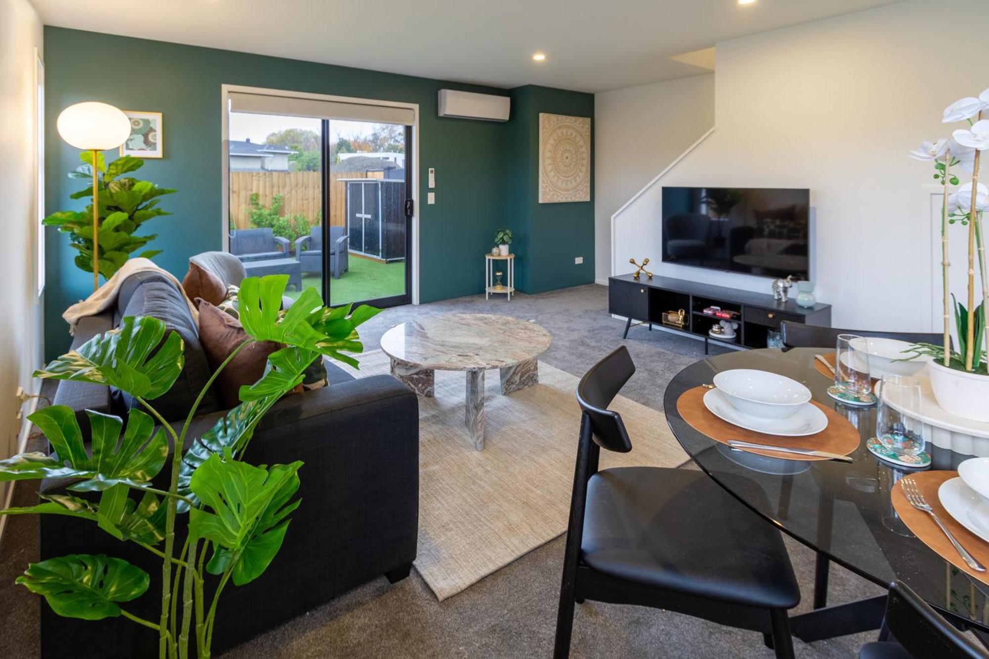 Serene Living 2 Bed With Carpark ไครสต์เชิร์ช ภายนอก รูปภาพ